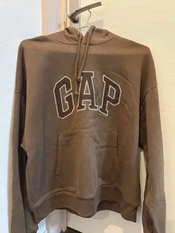 빈티지 소프트 오버 사이즈 GAP 로고 후드티