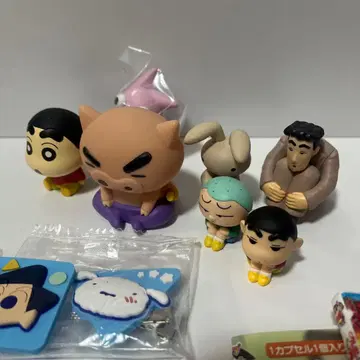 짱구는 못말려(크레용 신짱) 피규어 산리오 가챠 기다림 모음 메지루시