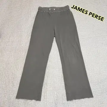 JAMES PERSE 릴랙스 팬츠 그레이 컷오프 1 제임스 퍼스