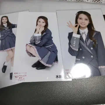미즈시마 미유 AKB48 봄 콘서트 2026 랜덤 브로마이드 3종