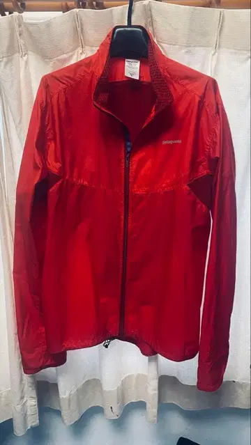 Patagonia 남성용 M 후디니 자켓 레드