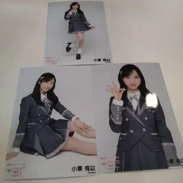 오구리 유이 AKB48 봄 콘서트 2026 랜덤 브로마이드 3종