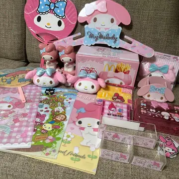 마이멜로디 굿즈 묶음 판매 헤이세이 레트로