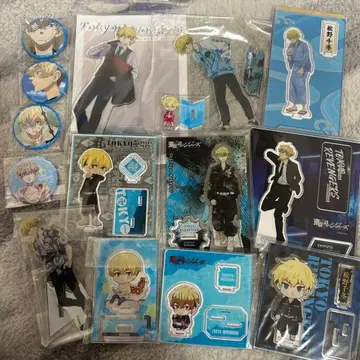 마츠노 치후유 도쿄 리벤저스 아크릴 스탠드 캔뱃지 동리베