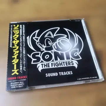 [초레어 오비 포함] [소닉 더 파이터즈] 사운드 트랙