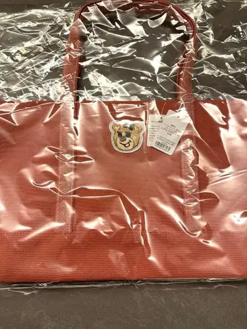 LOVERARY 올드 테디 걸 와펜 토트 LL