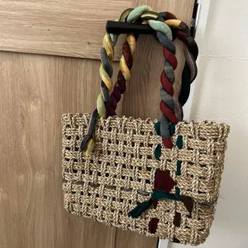 기모노 카고백 화포 백 기모노 리메이크 바스켓 가방