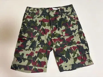 G-STAR RAW 카모플라쥬 카고 숏팬츠