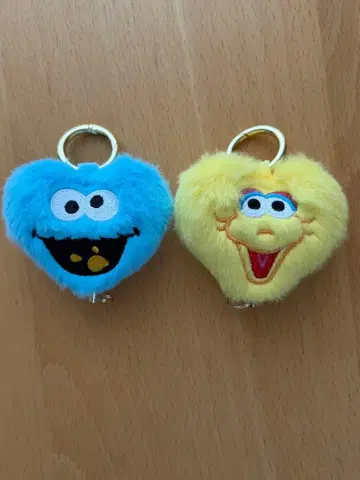 세서미 스트릿 쿠키 몬스터 빅버드 스트랩 2세트