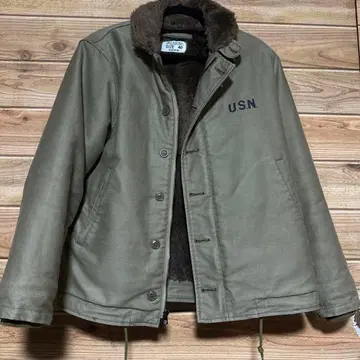 HOUSTON 휴스턴 N-1 덱 자켓 40 Tan