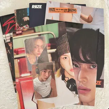 RIIZE RIIZING 원빈 개봉 완료 포스터 트레이딩 카드 세트