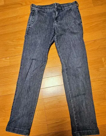 새상품급! 허시파피 스트레이트 데님 다크 블루 남성용