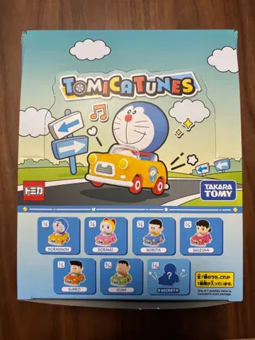 토미카튠즈 도라에몽 CHARACTERS 6개 세트