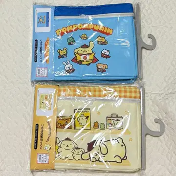 아베일 폼폼푸딩 뚜껑 포함 수납 박스 2세트