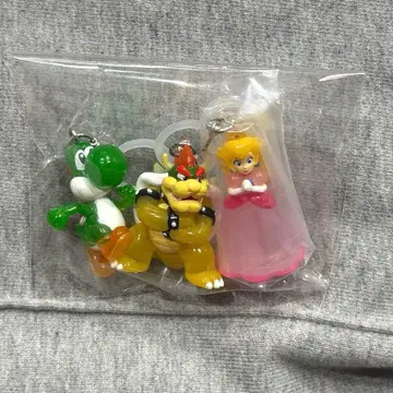 슈퍼 마리오 표식 액세서리 쿠파 요시 피치 3종 세트