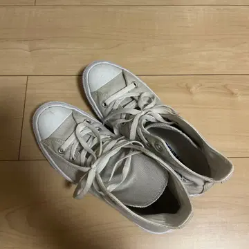 CONVERSE ALL STAR 화이트 하이컷 스니커즈