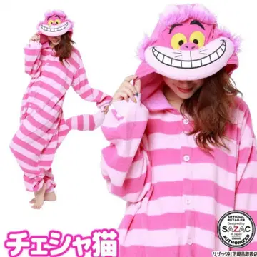 디즈니 이상한 나라의 앨리스 체셔캣 인형옷 파자마 L 사이즈