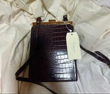 neam 악어 가죽 백