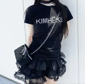 Narcissus 퀼팅 숄더백 미니백 블랙
