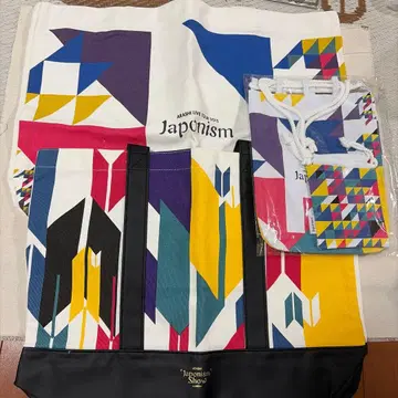 아라시 japonism 토트백 2종, 파우치 세트