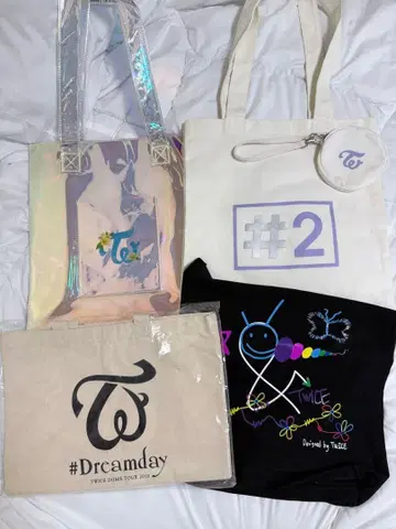 TWICE 토트백 4세트