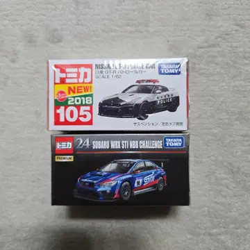 토미카 미니카 세트 NISSAN GT-R & SUBARU WRX STI
