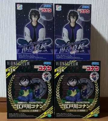 명탐정 코난 피규어 4세트 양세라(세라 마스미) 코난