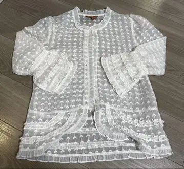 sister jane S 사이즈 자수 셔츠