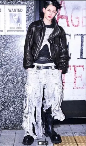 정품 데님 카고 팬츠 TXT 영준 착용 ENHYPEN 니키 착용