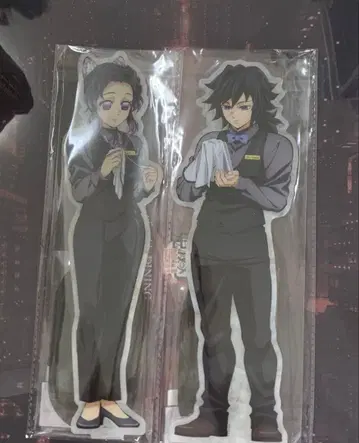 귀멸의 칼날 모크텔바 빅 양면 아크릴 스탠드 토미오카 기유 코쵸우 시노부