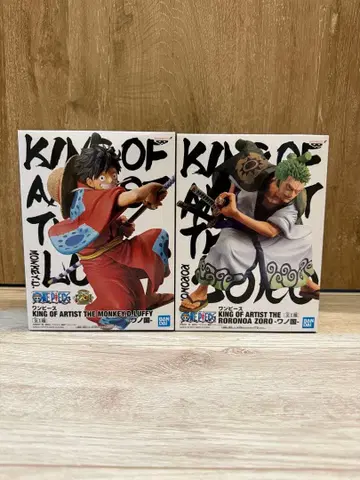 원피스 KING OF ARTIST 와노쿠니 루피 조로 미개봉