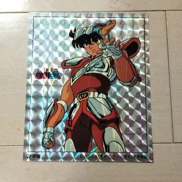 당시물 아마다 세인트 세이야 키라 스티커 AMADA TOEI