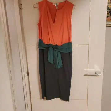 PAULE KA 슬리브리스 무릎 기장 원피스 38