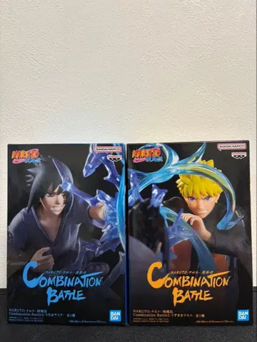 나루토 사스케 피규어 2체 세트 COMBINATION BATTLE