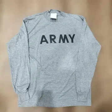 실물 미군 IPFU ARMY 트레이닝 롱 슬리브 T셔츠