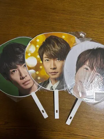 아라시 아이바 마사키 5 x 20 부채 3장 세트