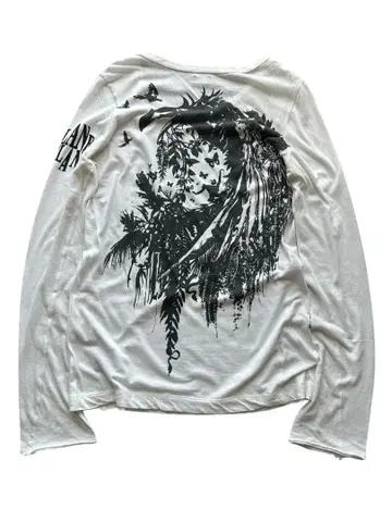 'lgb'back graphics long cutsew