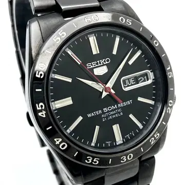세이코5 SEIKO5 7S26-02T0 자동 와인딩 데이데이트 뒷면 투명