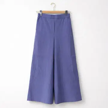 띠어리 럭스 [새상품급] 린넨 와이드 크롭 팬츠 38 플레어