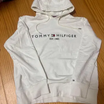 TOMMY HILFIGER 화이트 후드티 XL