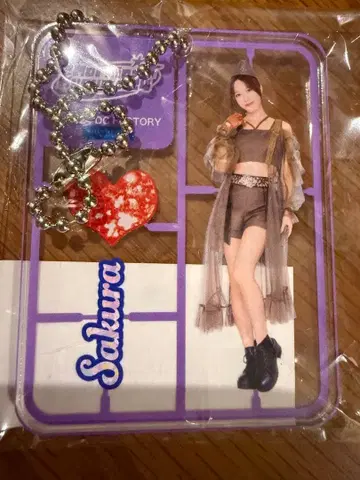 오다 사쿠라 모닝구 무스메.24 헤이세이 레트로 아크릴 키링