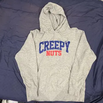 Champion CREEPY NUTS 그레이 후드티 X-LARGE