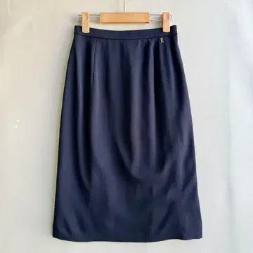 새상품급 로베르타 디 카메리노 여성용 스커트 드레이프 봄 네이비 38