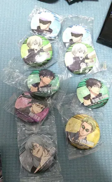 주술회전 쿠라스시 캔뱃지 고죠 사토루, 이누마키 토게 외