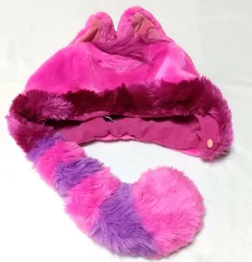 도쿄 디즈니 리조트 이상한 나라의 앨리스 체셔 고양이 팬캡