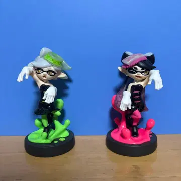 스플래툰 시오카라즈 amiibo 세트