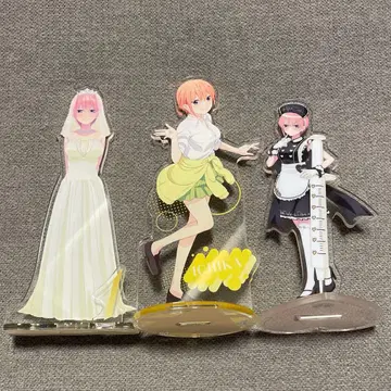 5등분의 신부 아크릴 스탠드 3개 세트 나카노 이치카