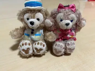 더피 & 셰리메이 봉제 인형 키링 세트