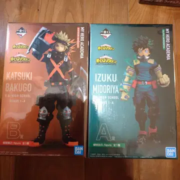 제일복권 히로아카 미도리야 이즈쿠 & 바쿠고 카츠키 피규어