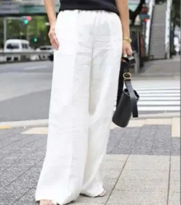 두지엠 클라세 화이트 팬츠 이지 새상품급 36